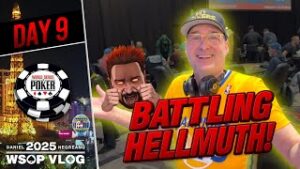 CLASHING with HELLMUTH! &amp;#8211; Daniel Negreanu 2025 WSOP VLOG Day 9