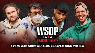 Phil Ivey, Adrian Mateos &amp;amp; Isaac Haxton at WSOP...