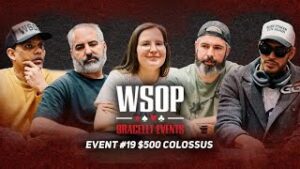 Turning $500 to $542,540 at WSOP $500 Colossus Final Table!