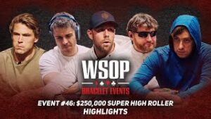 WSOP $250K Super High Roller Highlights! $4,752,551 First-Place Prize!