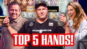 CRAZIEST Final Table EVER?! Top 5 Hands of 2025 WSOP Main Event!