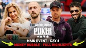 WSOP Main Event Day 4: Money Bubble Madness &amp;#038; Big Names Surging!