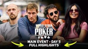 WSOP Main Event Day 5: Big Names Fall as New Heroes Surge