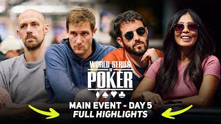 WSOP Main Event Day 5: Big Names Fall as New Heroes...