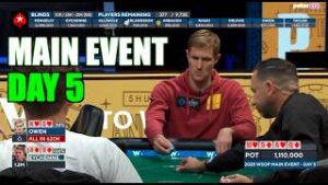 Day 5 Of The MAIN EVENT! I&amp;#8217;ve Got 1 MILLION+! FEATURE TABLE On  BIGGEST STAGE! Poker Vlog Ep 346