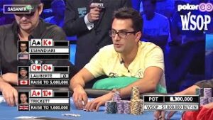 Unbelievable Plays at the FINAL Table | Antonio Esfandiari WSOP Event #poker #pokerface