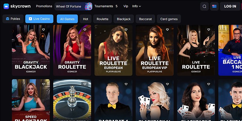 Live Casino Games at Stay Casino